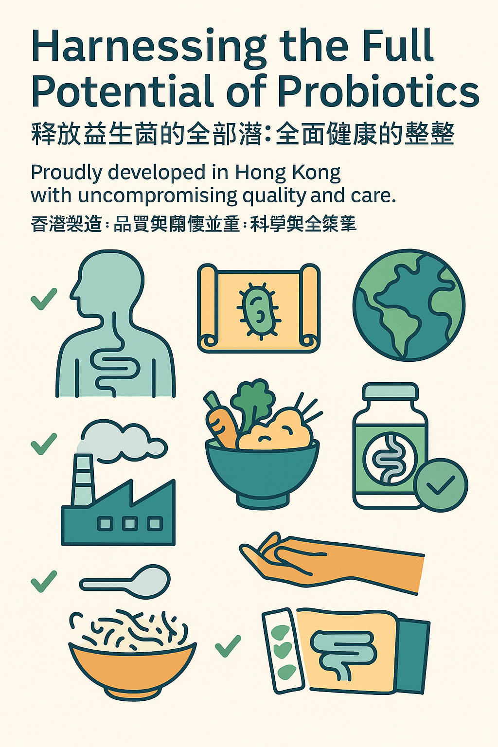 Illustration: Healthy living icons